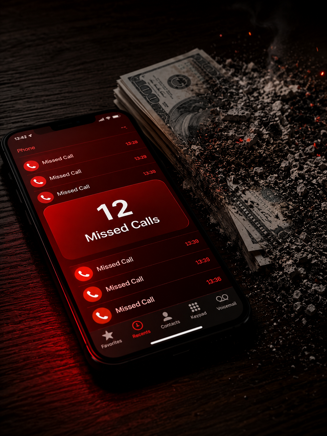 Calls go straight to voicemail